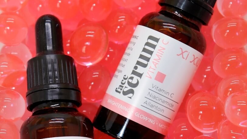 a bottle of the best serums with vitamin c
